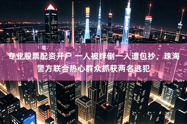 专业股票配资开户 一人被绊倒一人遭包抄，珠海警方联合热心群众抓获两名逃犯